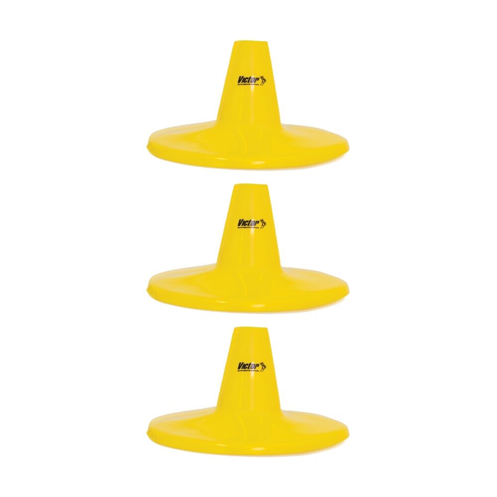 3PK Victor Cricket Plastic Batting Tee Stable PVC Base For-Batting Small