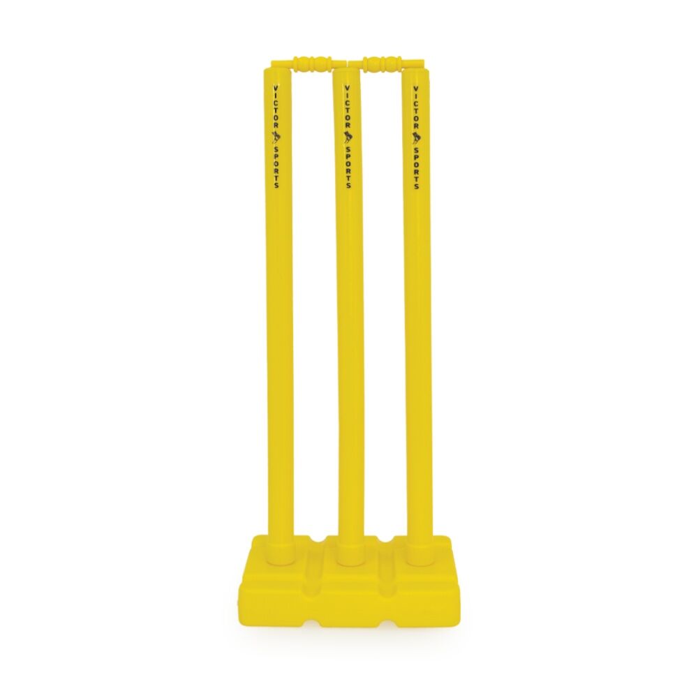 Victor Cricket Stump Set Plastic Durable For Schools And Clubs 79cm