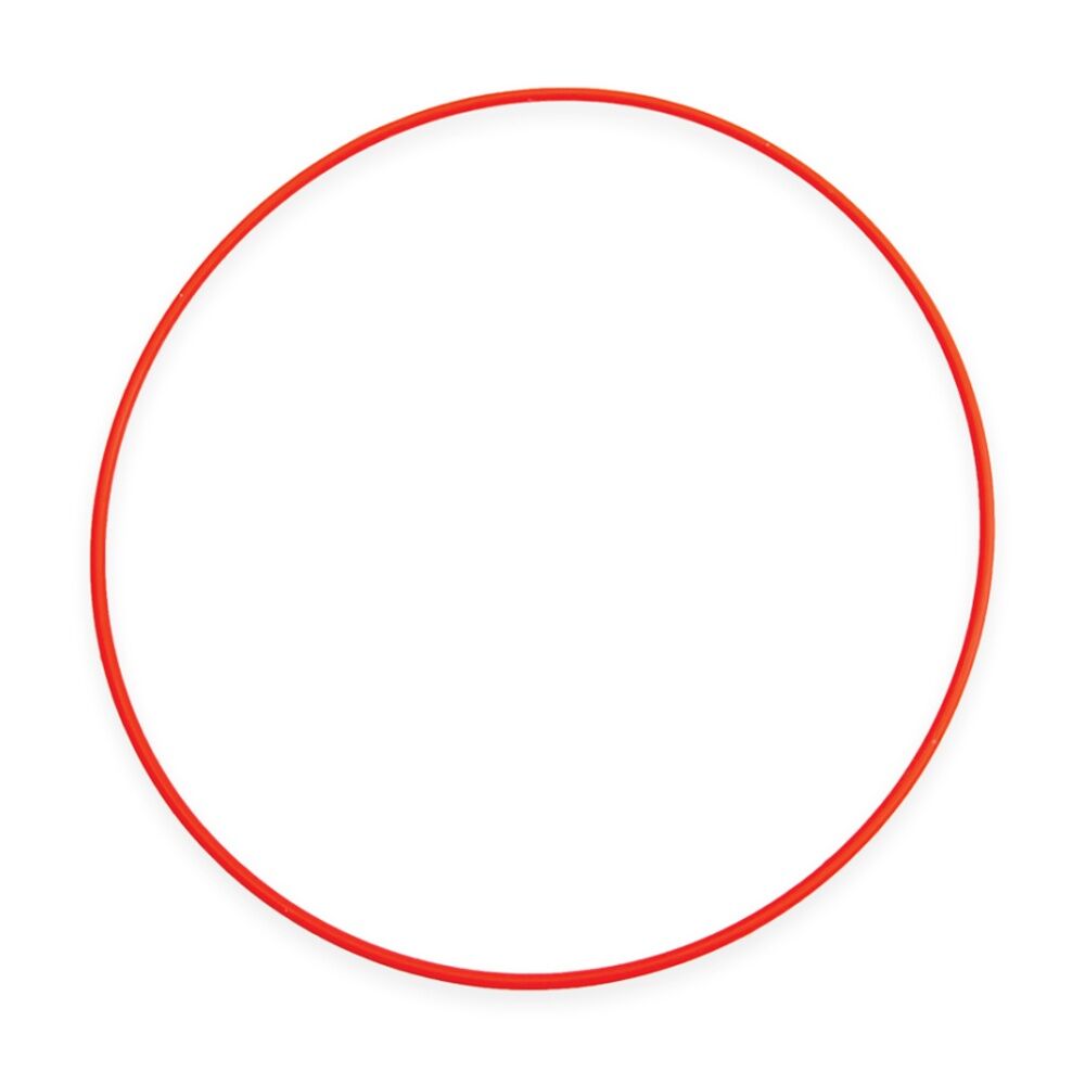 Victor Sports Hoop Versatile Agility Training Obstacle Course Red 61cm