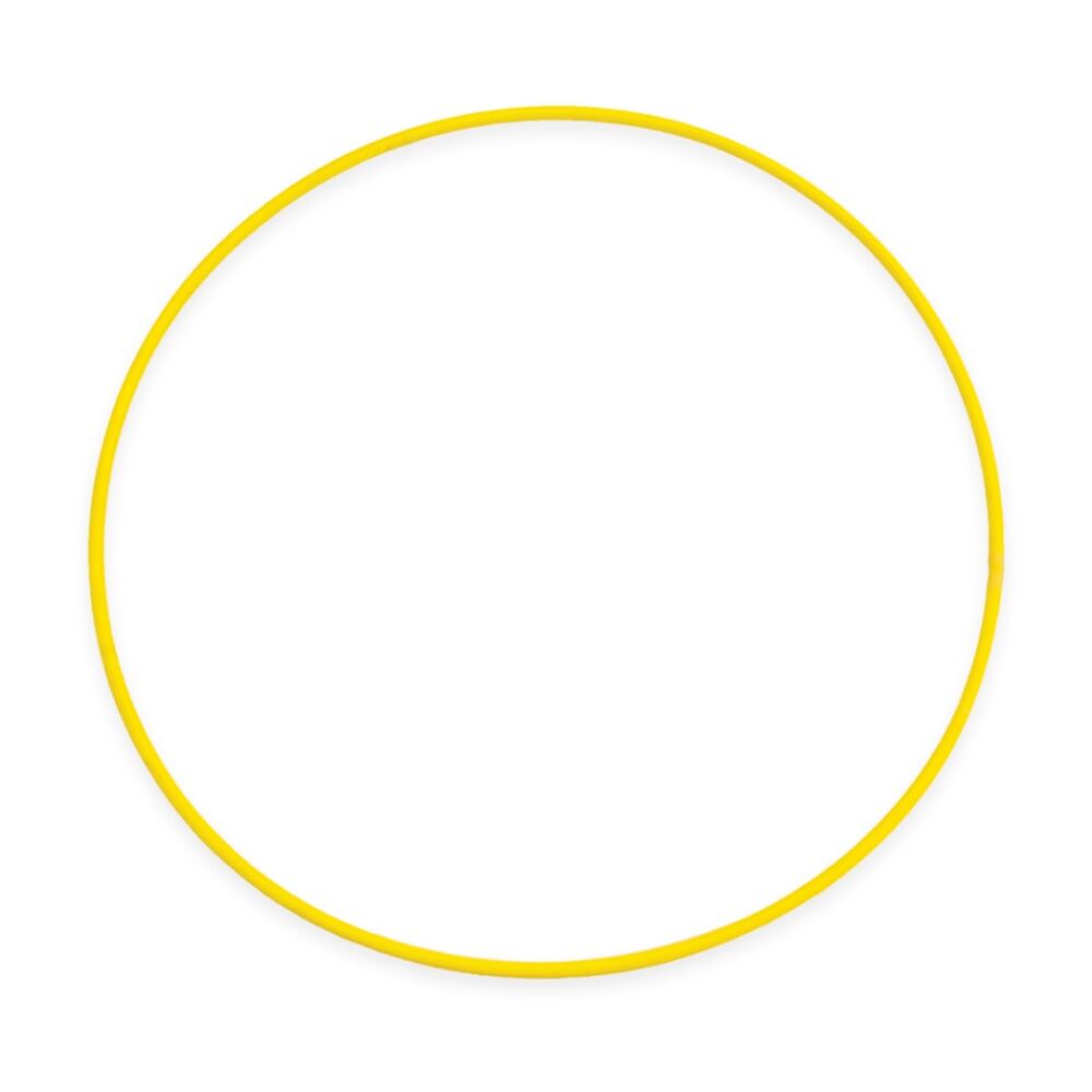 Victor Sports Hoop Versatile Agility Training Obstacle Course Yellow 76cm