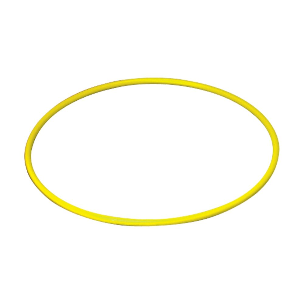 2PK Victor Sports Flat Circular Hoop For Fitness Agility Training Yellow 70cm