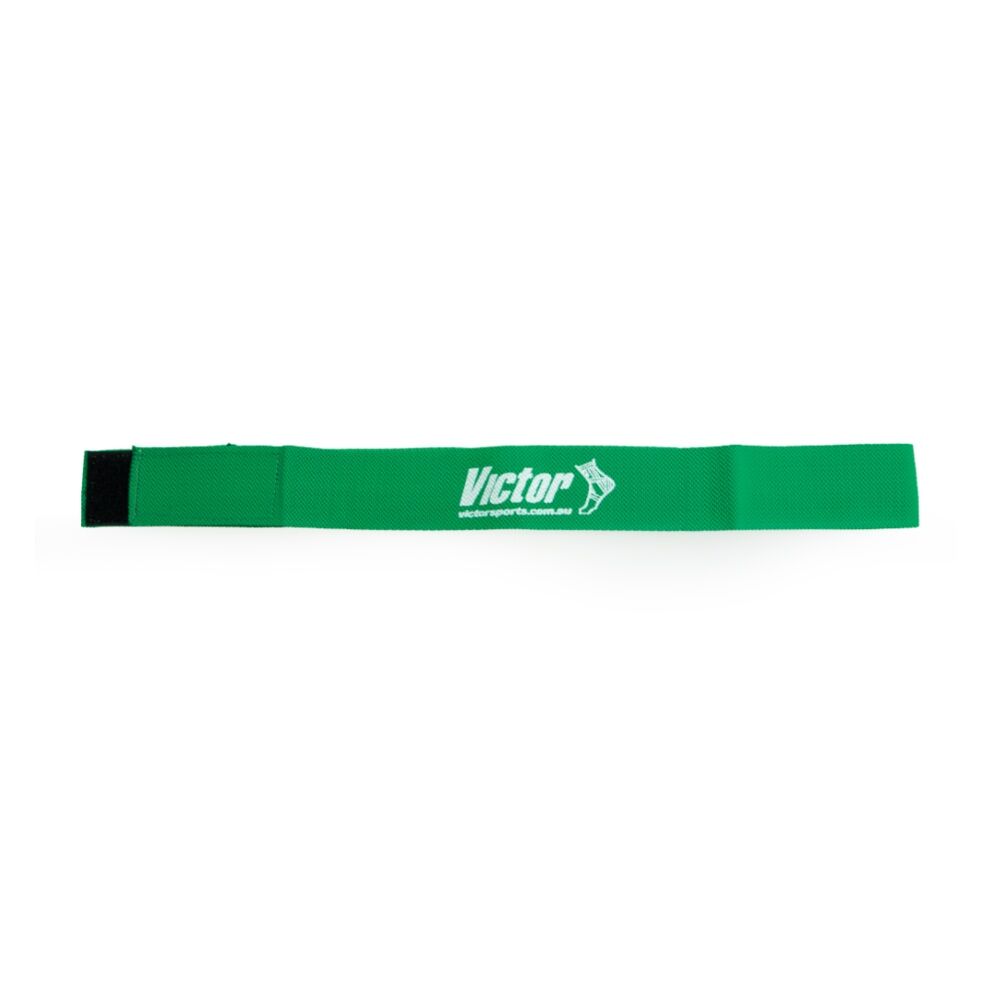 6PK Victor Sports Nylon Sash Hook Loop Fastener Adjustable Green 5x100cm