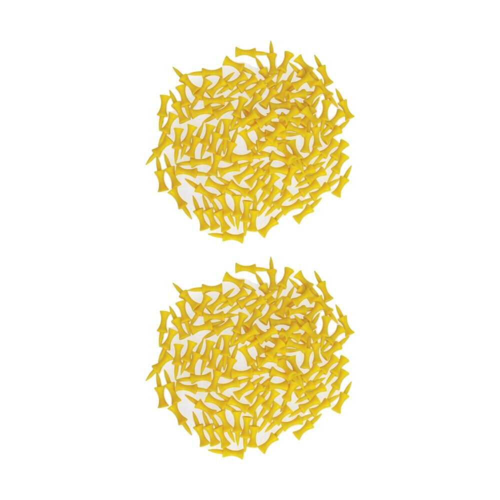 2x 100pc Victor Sports Plastic Golf Tees Lightweight Accessories