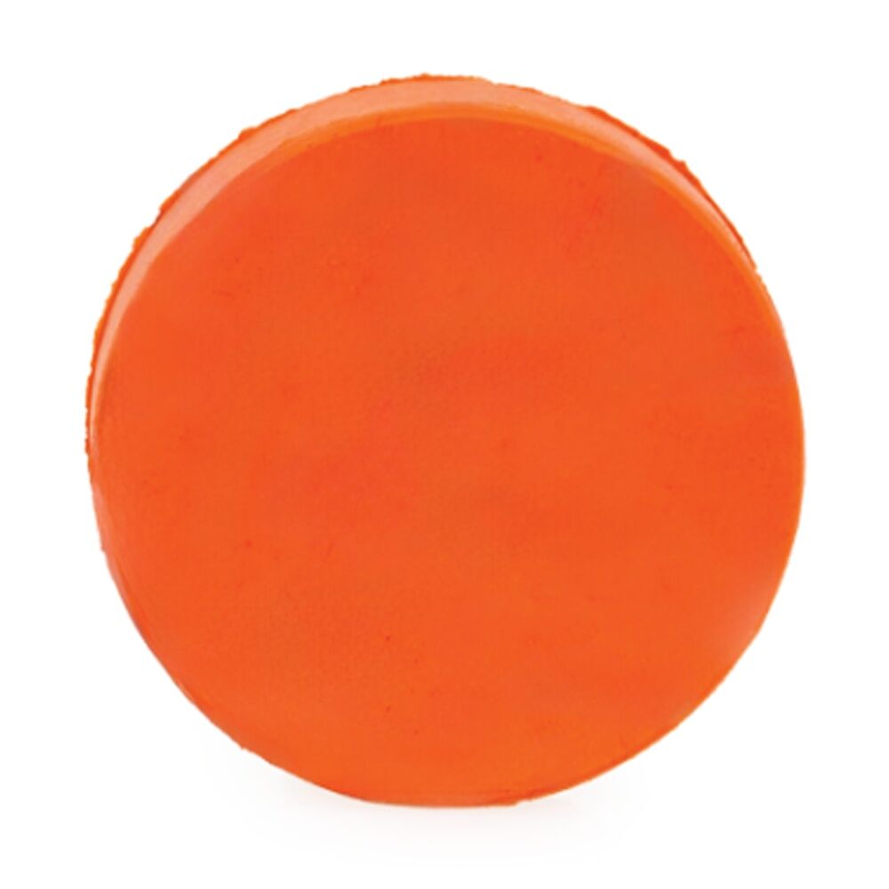 4PK Victor Sports Hockey Puck Street Red Thickness 25mm Diameter 74mm