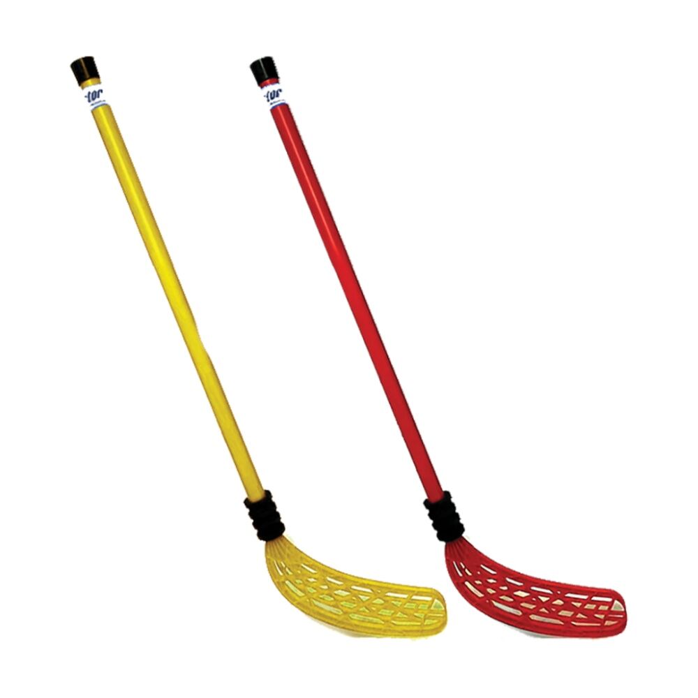 Victor Plastic Hockey Stick Light Beginner Recreational Yellow 80cm