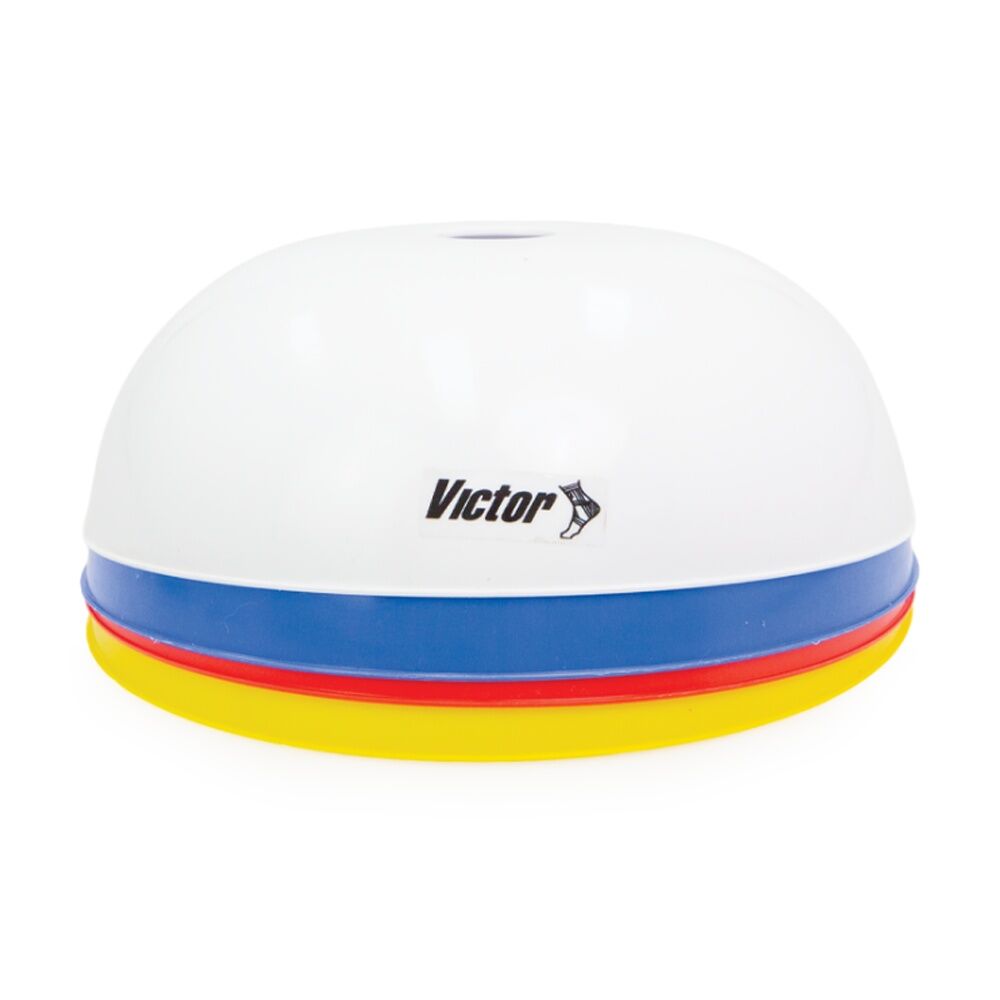 40pc Victor Sports Durable Dome Marker Set Assorted 19cm Diameter
