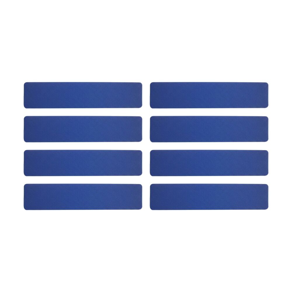 8PK Victor Sports Floor Marker Rectangle Outdoor Training Non-Slip Rubber Blue
