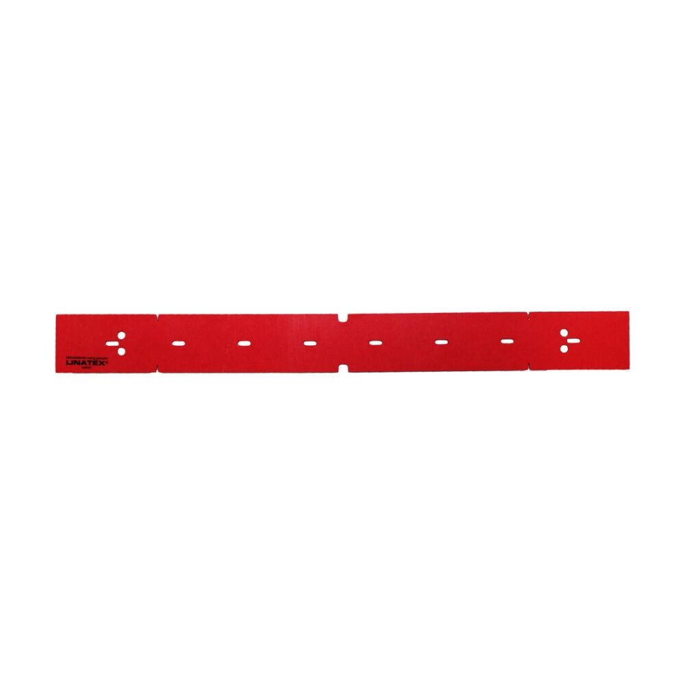 Cleanstar Floor Scrubber Squeegee Blade Front And Rear Lynatex For Mira40 Red