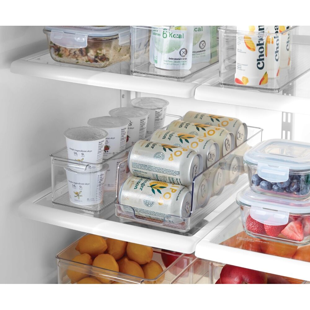 The Container Store Soft Drink Can Organiser Plastic Kitchen Storage Clear
