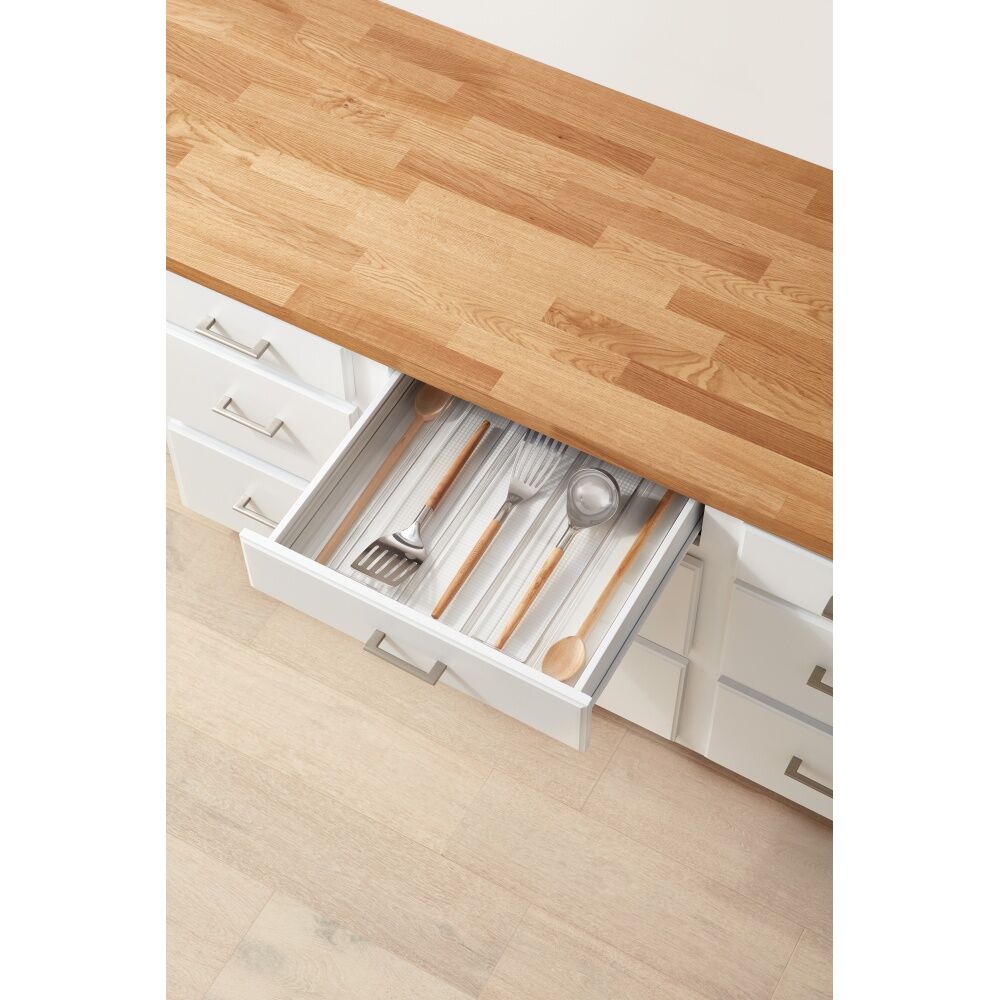 The Container Store Drawer Utensil Tray Expandable Clear Kitchen Organiser