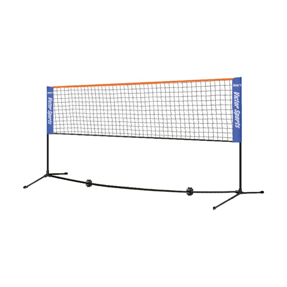 Victor Sports Tennis Badminton Net System Adjustable Height Portable 3m