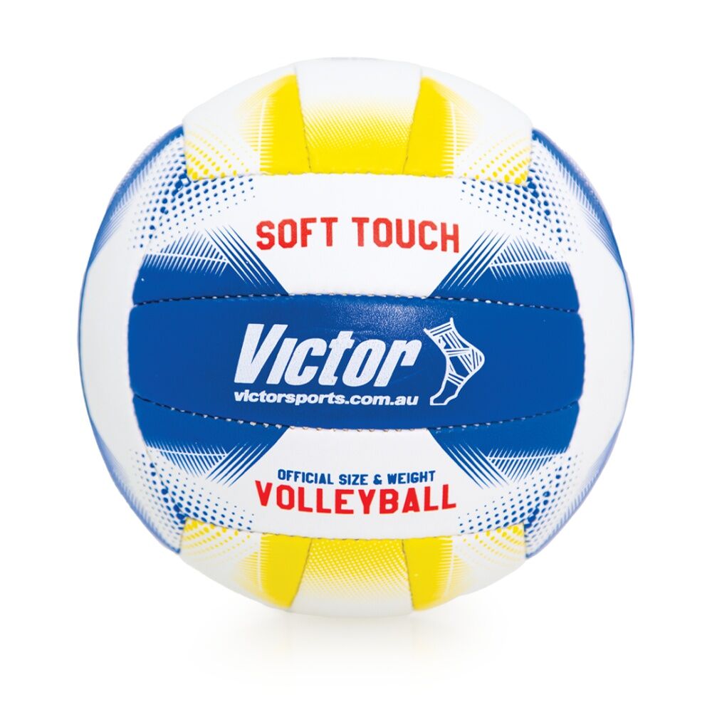 2PK Victor Volleyball Soft Touch Size 5 Indoor Outdoor Durable