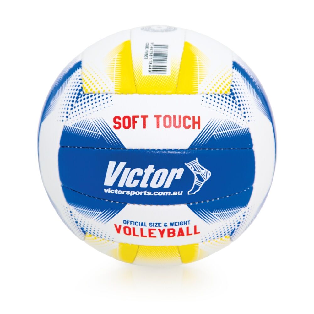 2PK Victor Volleyball Soft Touch Size 5 Indoor Outdoor Durable