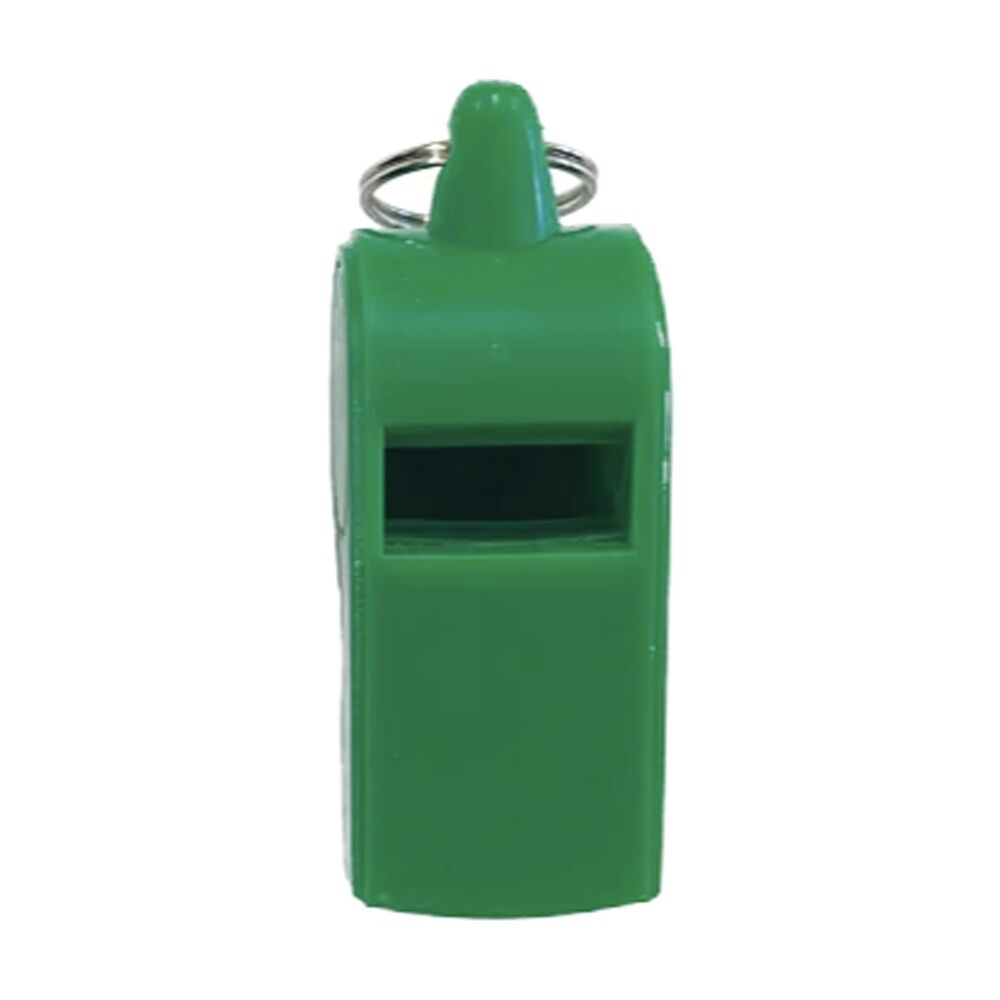 6PK Victor Sports Whistle Plastic Loud Clear Sound With Keyring Assorted