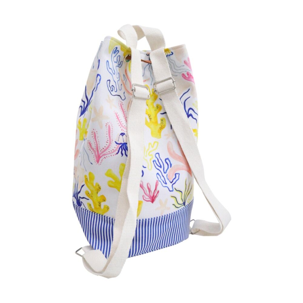 LVD Multicoloured Coral Reef Summer Beach Backpack Bag 41x24x45cm