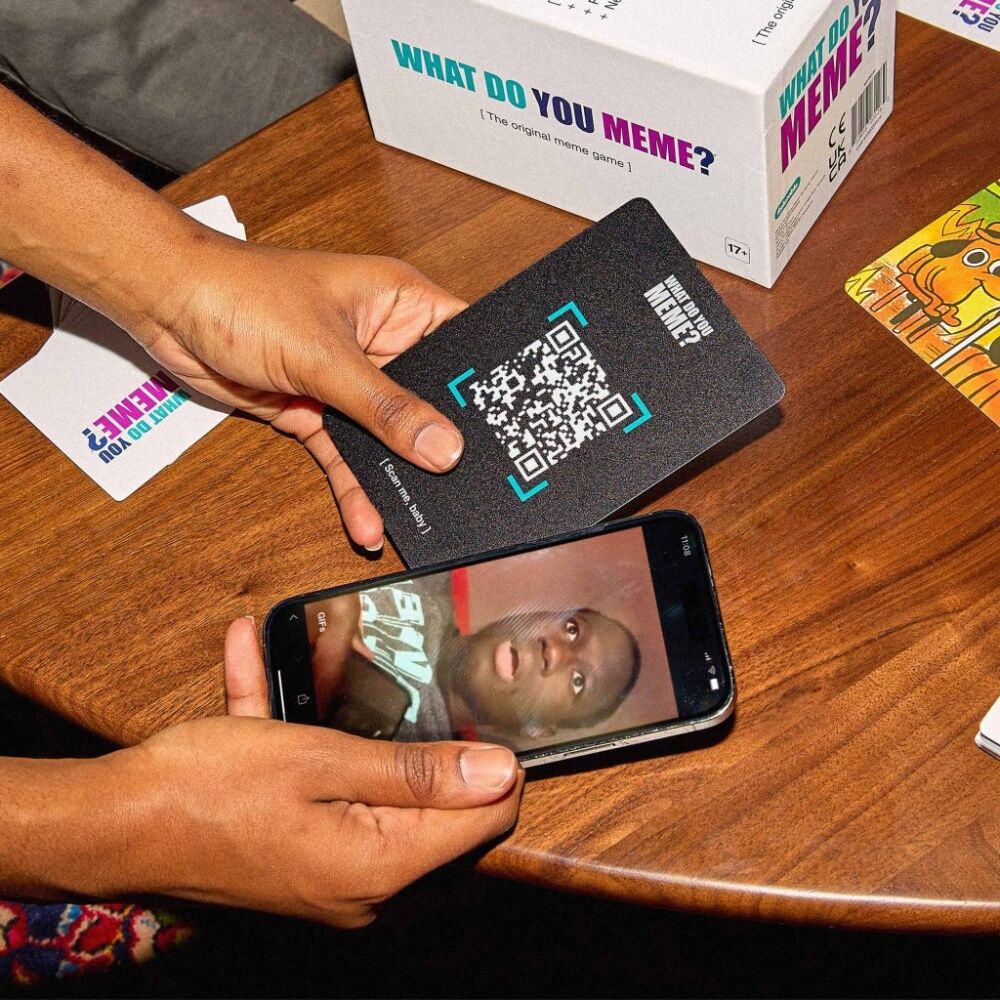 Relatable What Do You Meme Core Game 360 Caption Cards 75 Photo Easel
