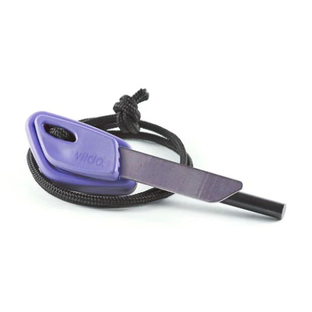 2PK Wildo Fire-Flash Pro Fire Starter Ergonomic Handles Blueberry 11.1cm