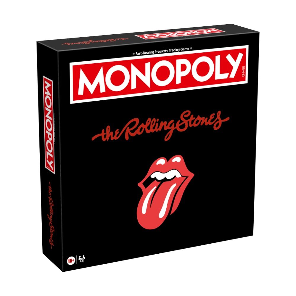 Monopoly The Rolling Stones Collector's Edition Board Game 16y+