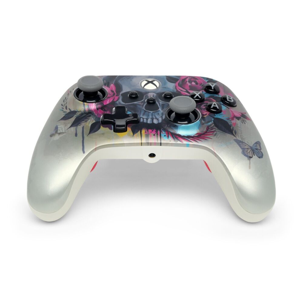 PowerA Xbox Series Advantage Wired Plus Controller Bloom & Gloom 3.5mm Jack