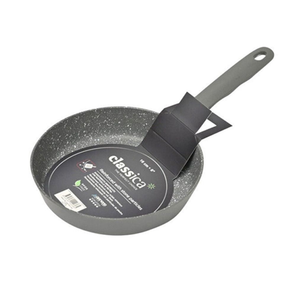 2PK Classica Mini Round Frypan Non-Stick Pan 16cm Grey