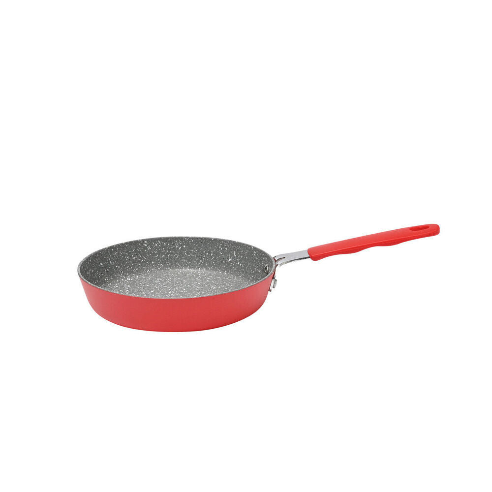 2PK Classica Mini Round Frypan Non-Stick Frypan 16cm Red