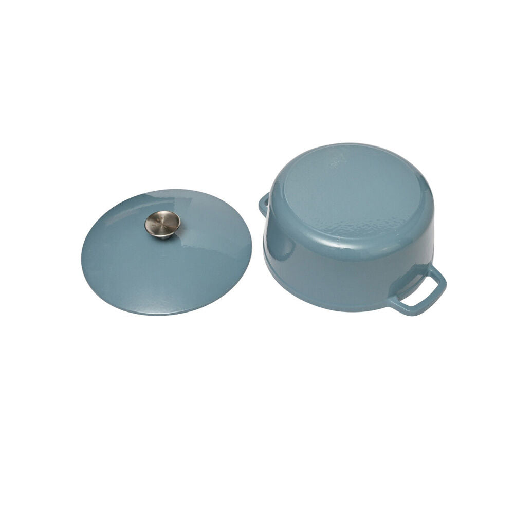 Classica Cast Iron Dutch Oven Kitchen Cooking 26cm Sky Blue