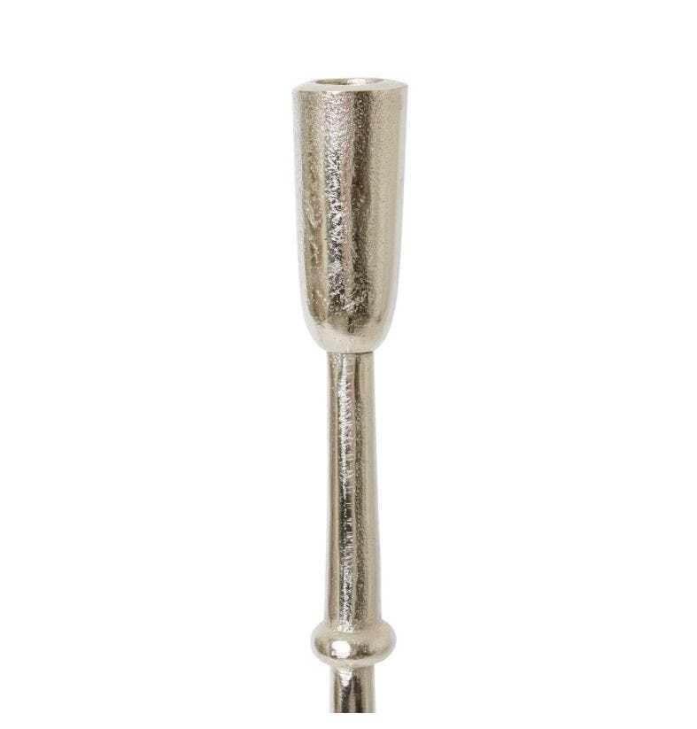 E Style Isabella 69cm Aluminium Taper/Stick Candle Holder - Nickel