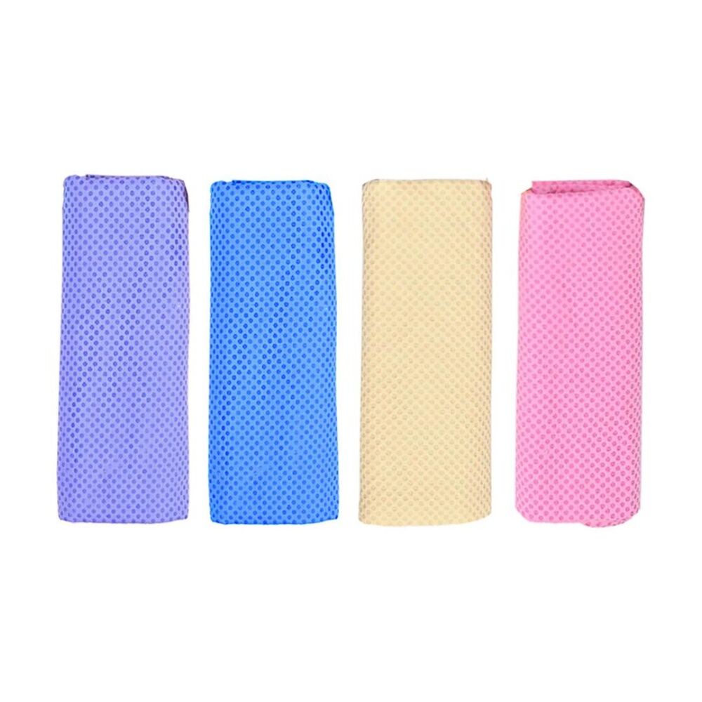8PK Brazco Premium Cooling Towel Sports Gym Fast Dry Dual Side 80x30cm Assorted