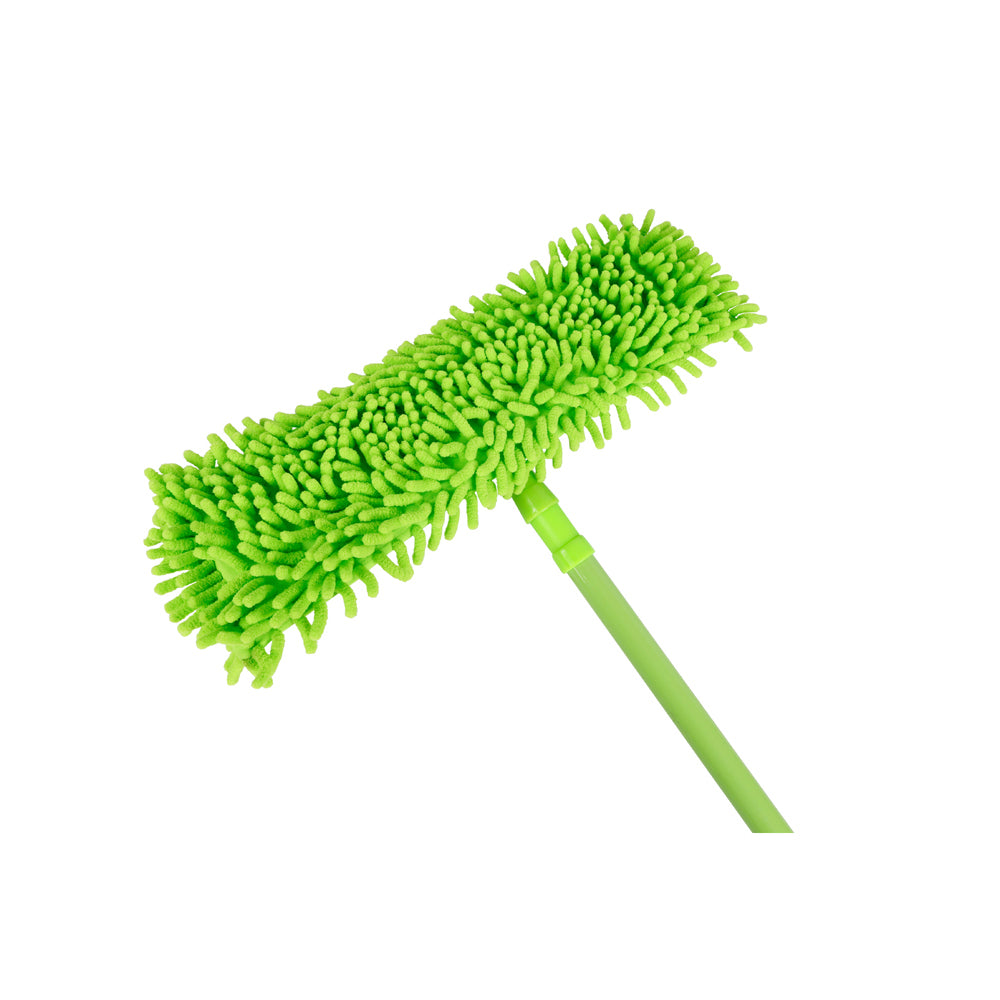 4PK Ultimo Chenille Mop Extendable Green & Grey Assorted 1.5x7cm
