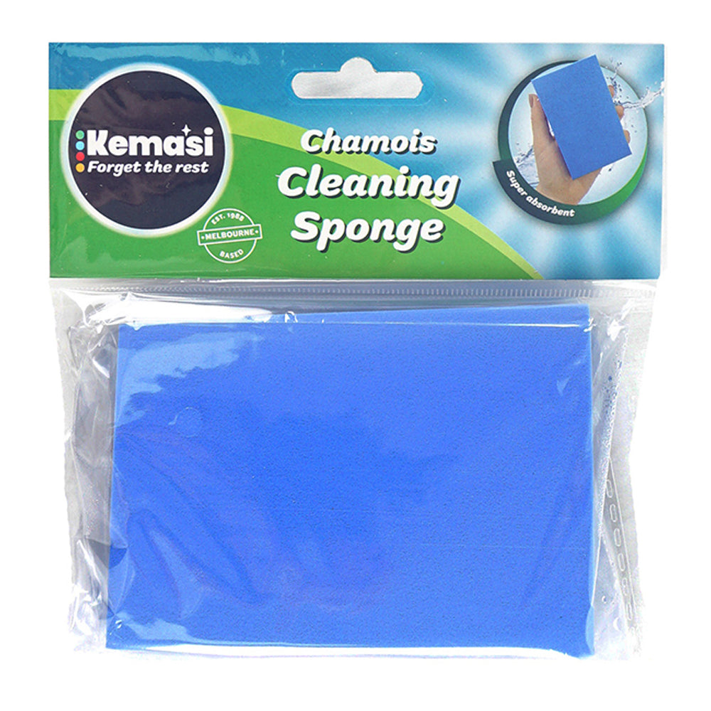 6PK kemasi Chamois Multipurpose Cleaning Sponge Home Dishwashing