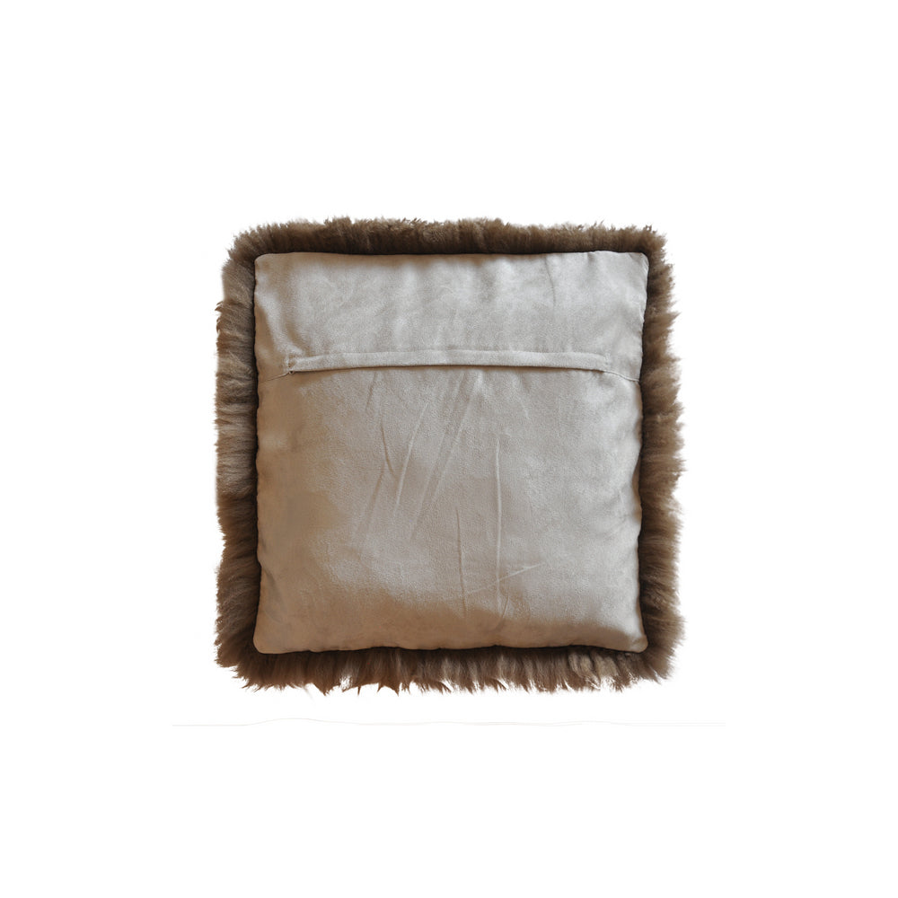 Huxford Grove The Gulgong Sheepskin Cushion Cover 50cm - Beige