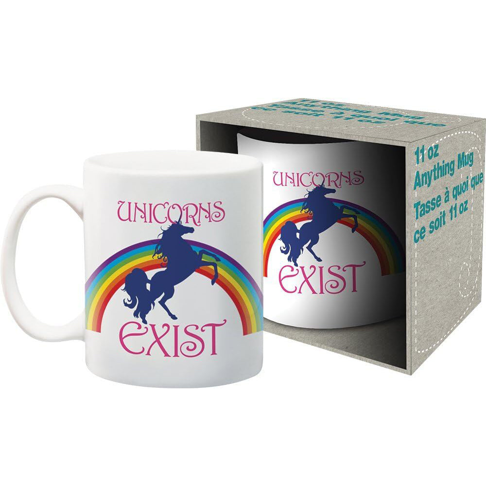 2PK Aquarius Unicorns Exist Ceramic Mug w/ Handle 325ml