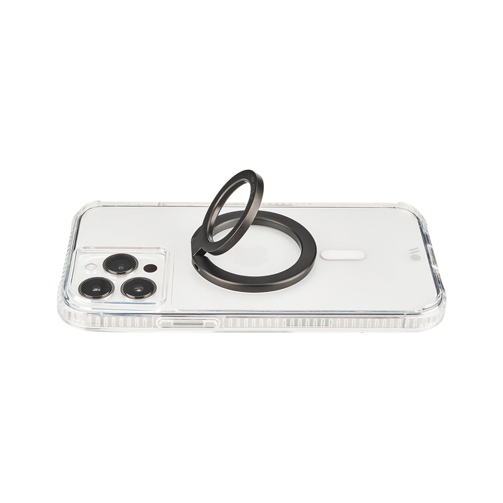 Case-Mate Magnetic Finger Ring Stand Works w/ MagSafe Cases Matte Black