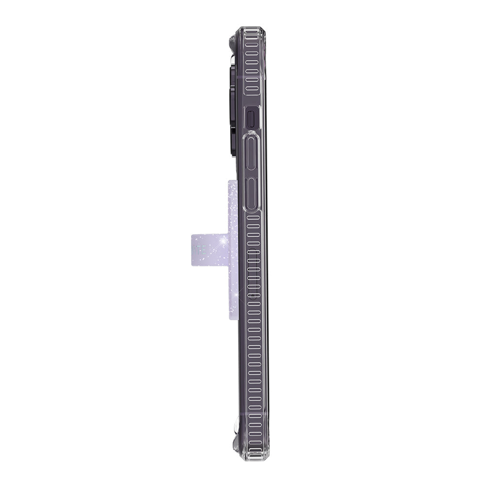 Case-Mate MagSafe Ring Magnetic Loop Grip For iPhone 14 - Purple Sparkle
