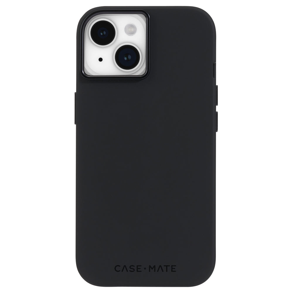 Case-Mate Silicone MagSafe Case Cover For iPhone 15 - Black