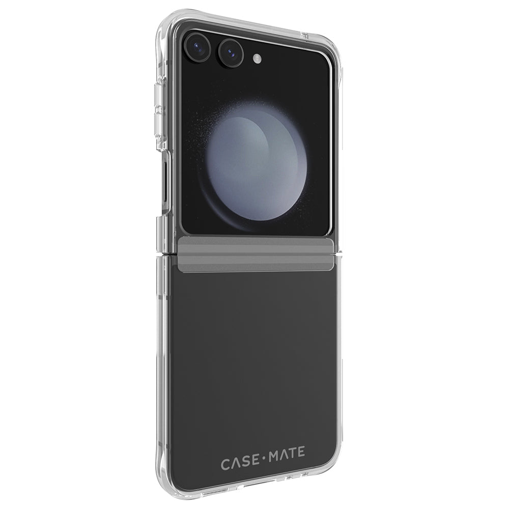 Case-Mate Tough Plus Antimicrobial Case For Samsung Galaxy Z Flip5 Clear