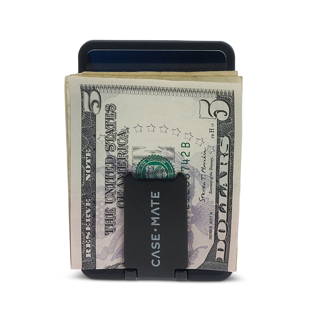 Case-Mate Magnetic 3in1 Wallet Case For MagSafe Phone - Black