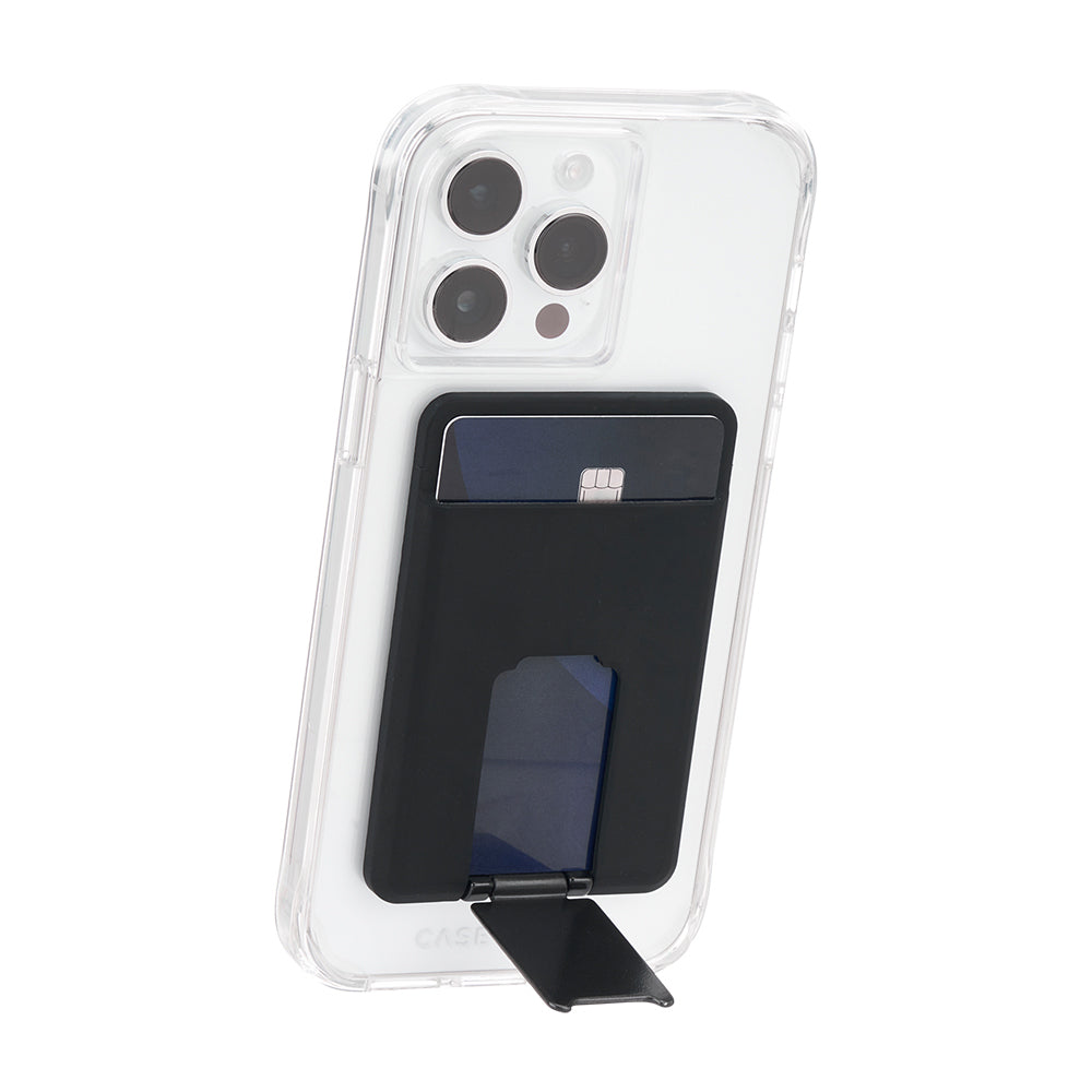Case-Mate Magnetic 3in1 Wallet Case For MagSafe Phone - Black