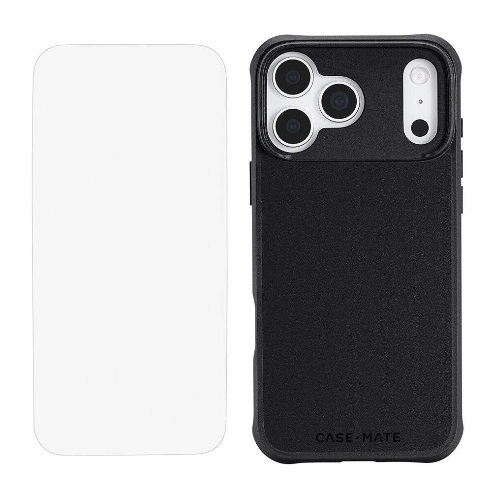 2pc Case-Mate Case & Screen Protection w/MagSafe For iPhone 17 Pro Max 6.9in BK