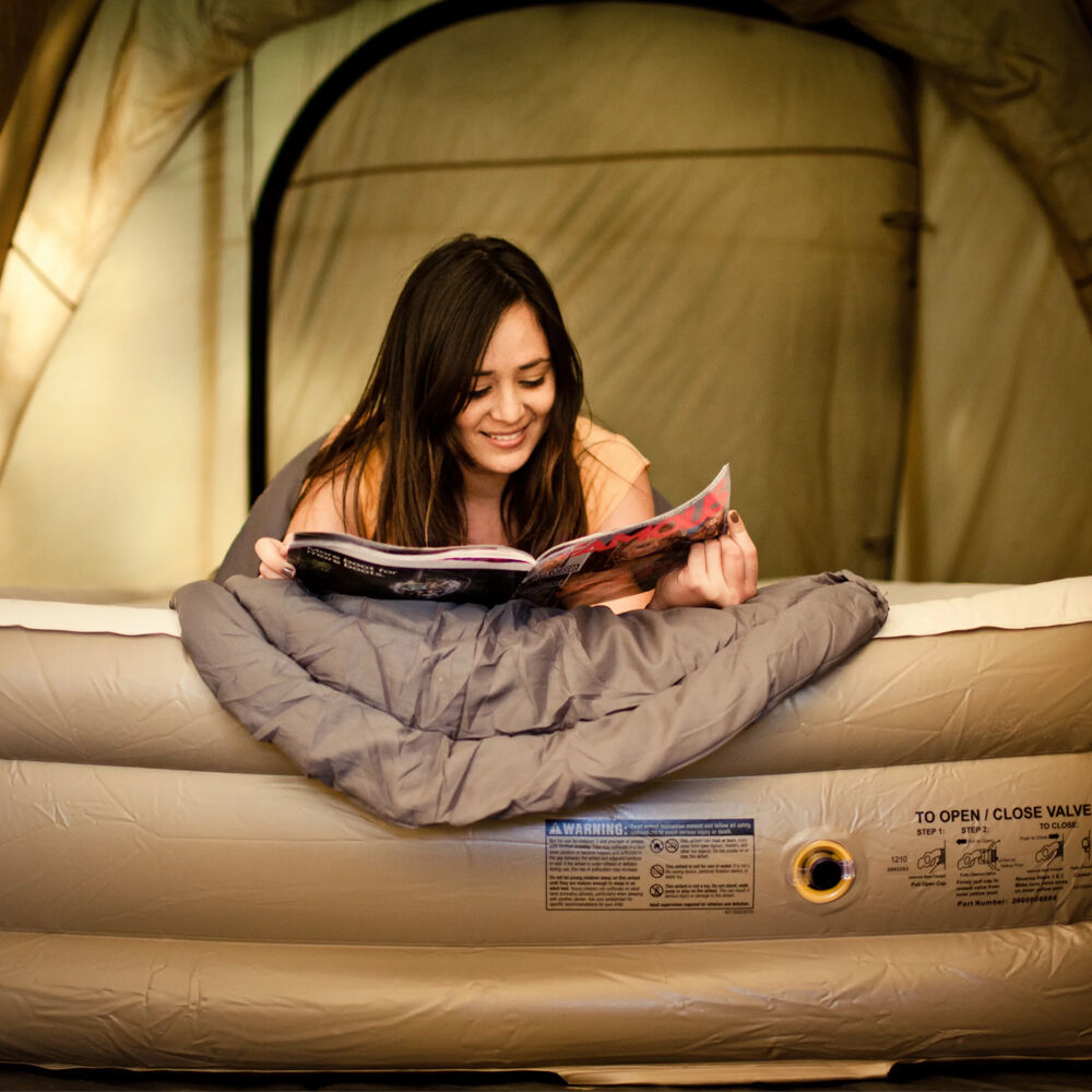 Coleman Airbed Quickbed Double High Queen Size Outdoor Camping