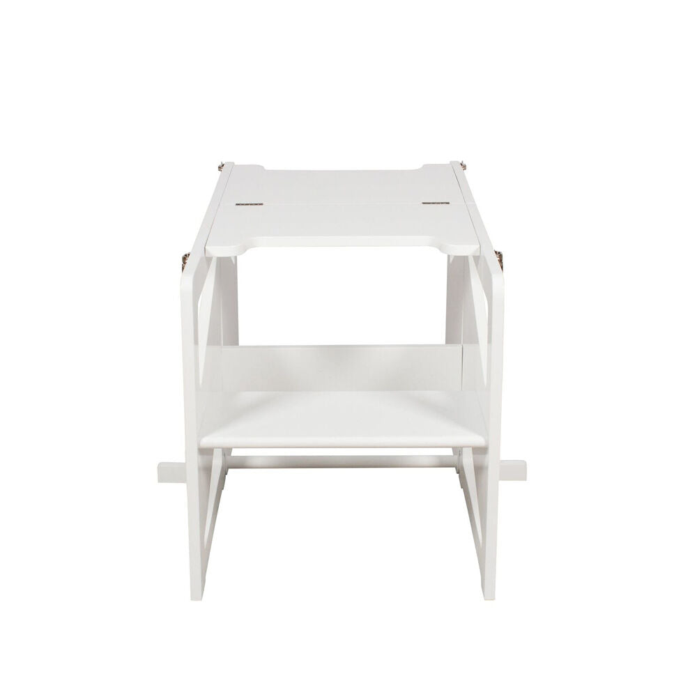 Childcare 2-in-1 Convertible Learning Tower and Desk 18M+ White
