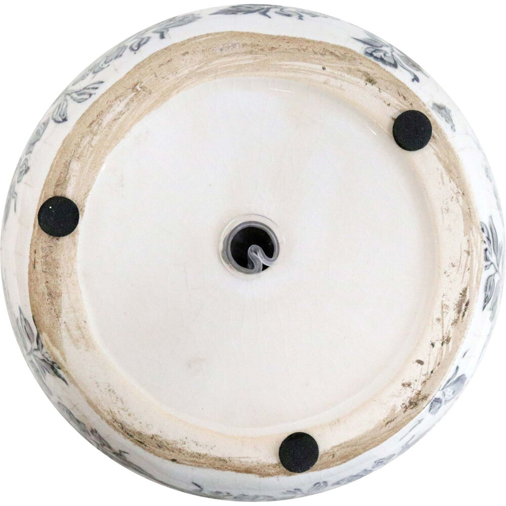 LVD Ceramic Low Planter Pot Home/Garden Decor 21cm Florence