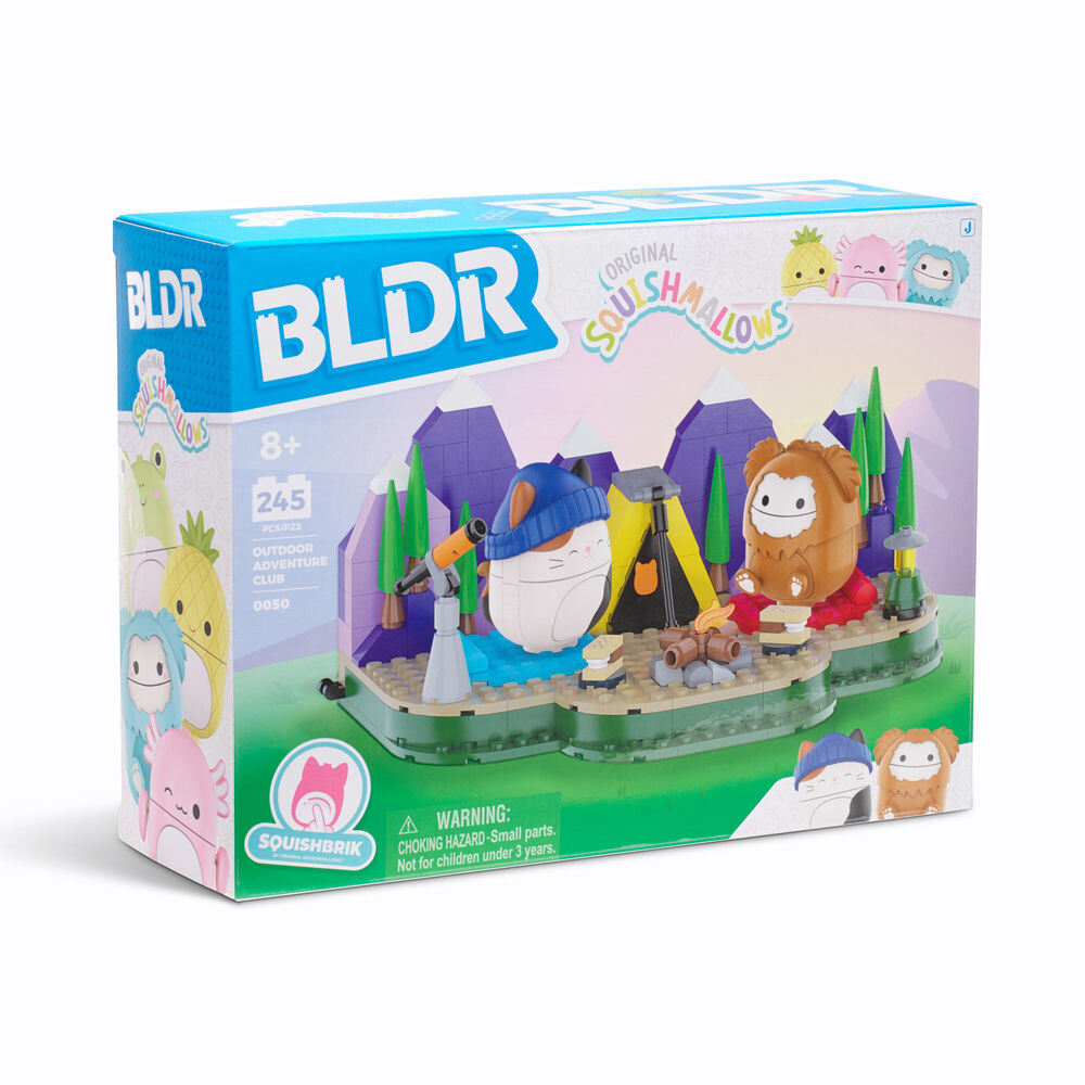 BLDR Squishmallows Medium Building Blocks Kids Toy Playset 8y+