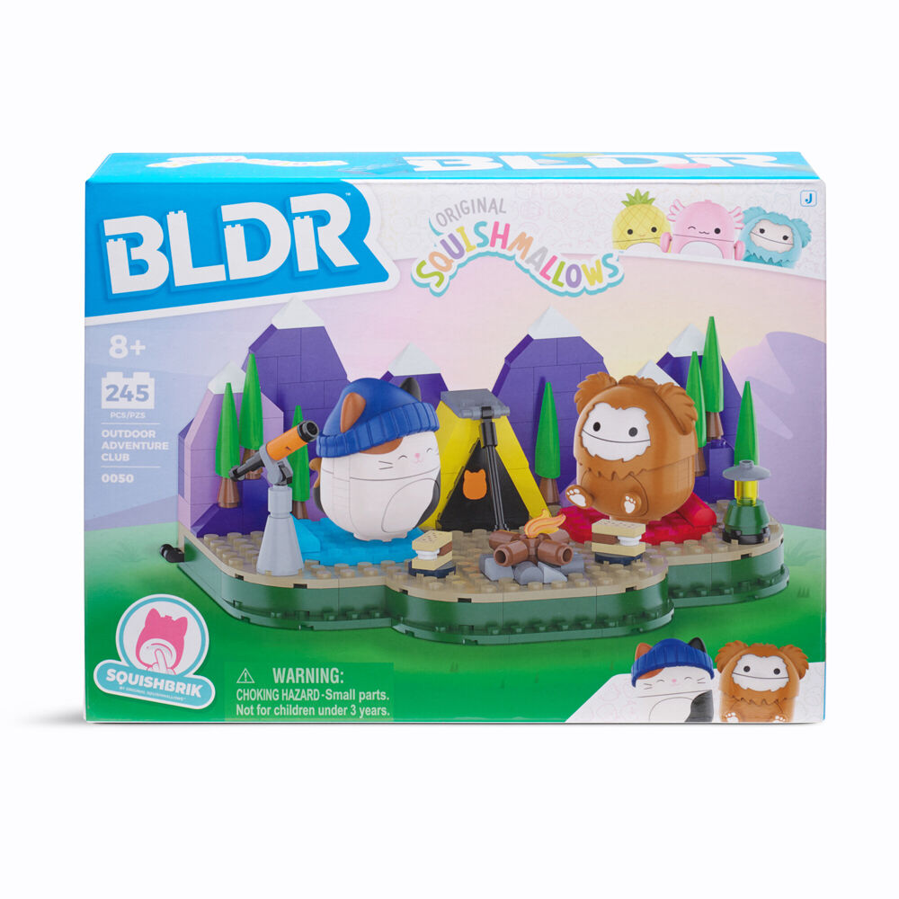 BLDR Squishmallows Medium Building Blocks Kids Toy Playset 8y+