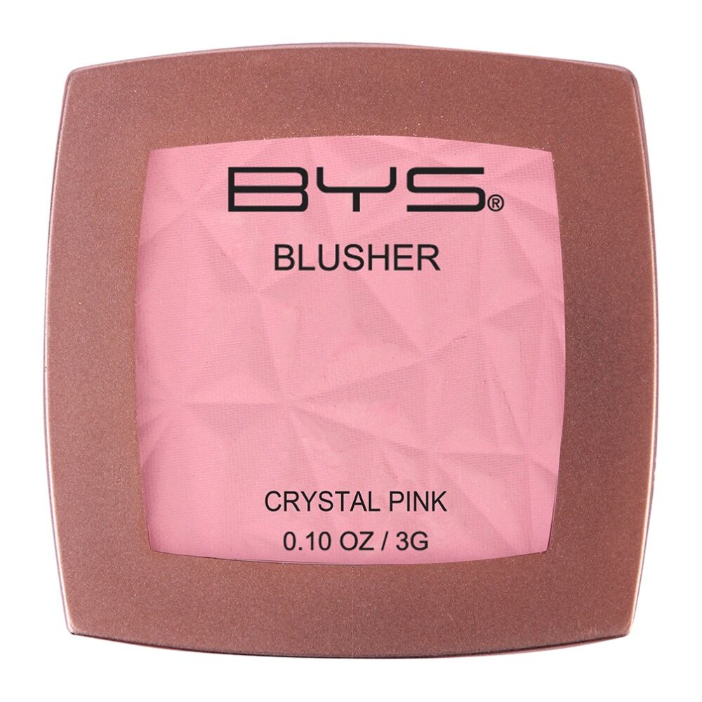 BYS Blusher Crystal Pink Makeup 3g