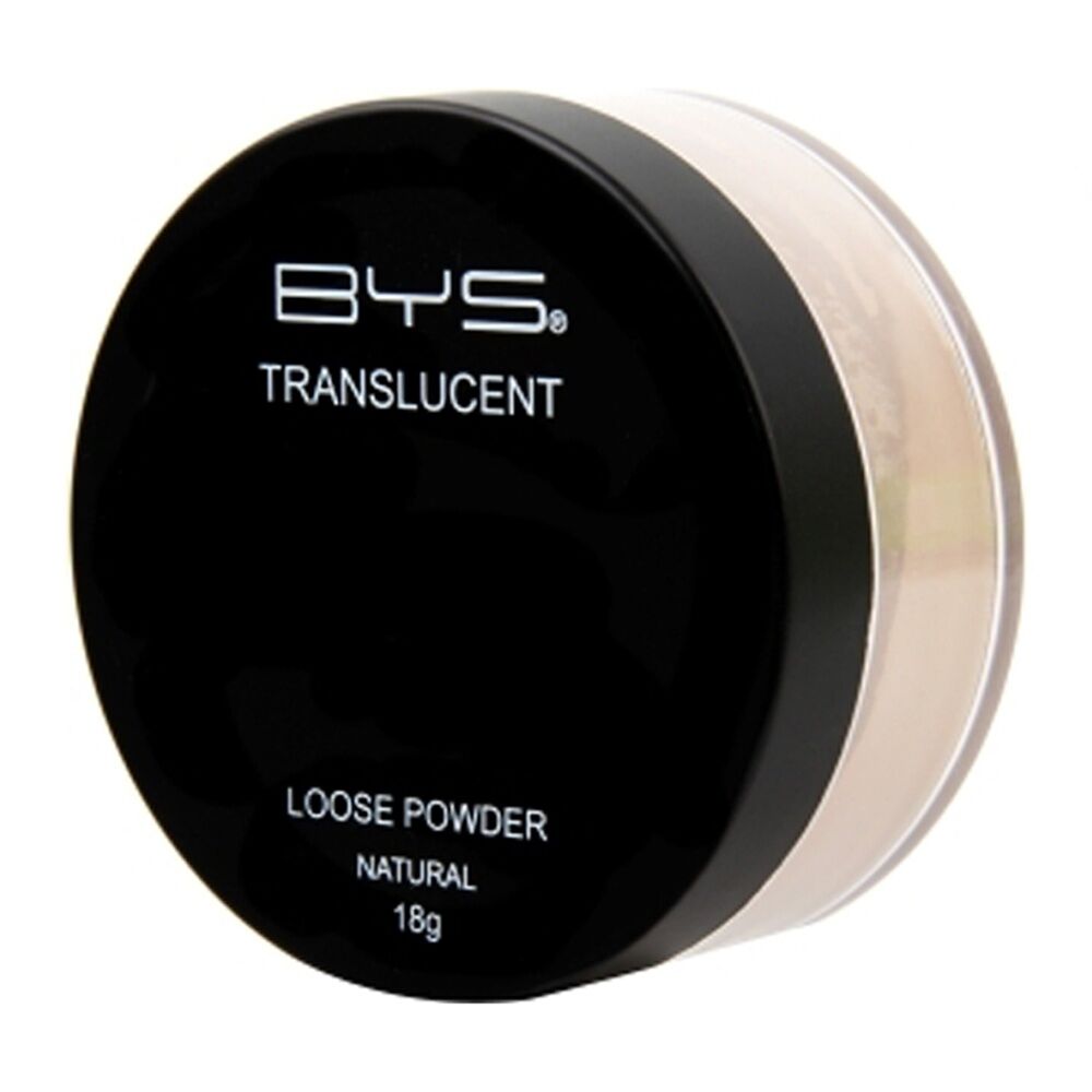 BYS Translucent 18g Loose Powder Makeup Cosmetics - Natural