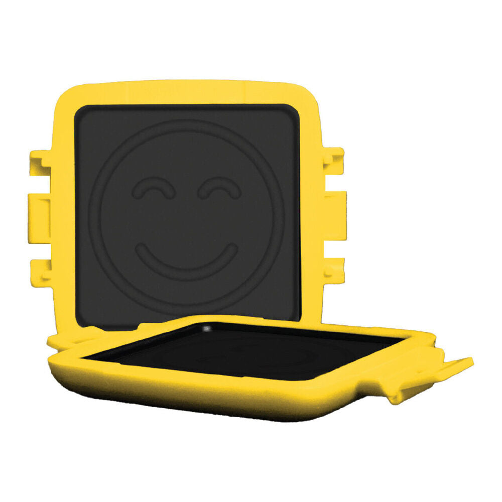 Laser Microwave Toastie Maker Flamingo Non-Stick Dishwasher Safe Yellow