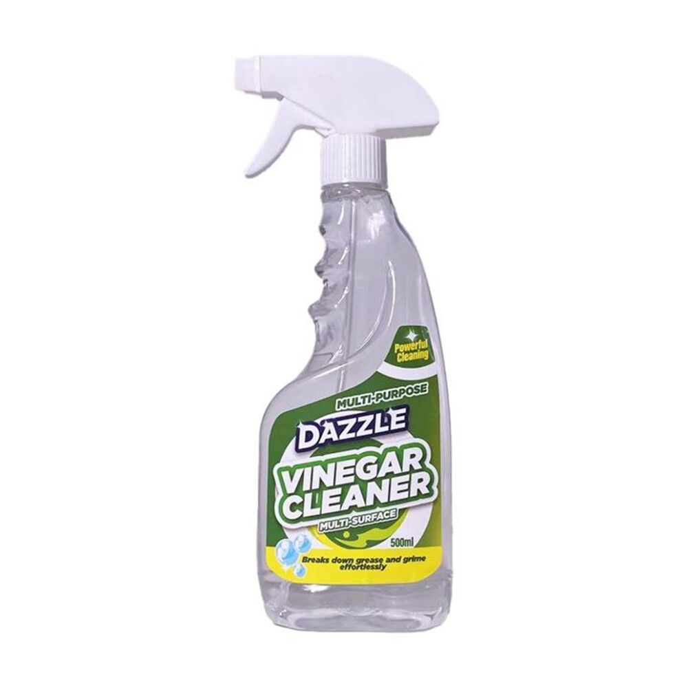 24PK Dazzle Deep Clean Surface Cleaning Spray Bottle Vinegar 500ml