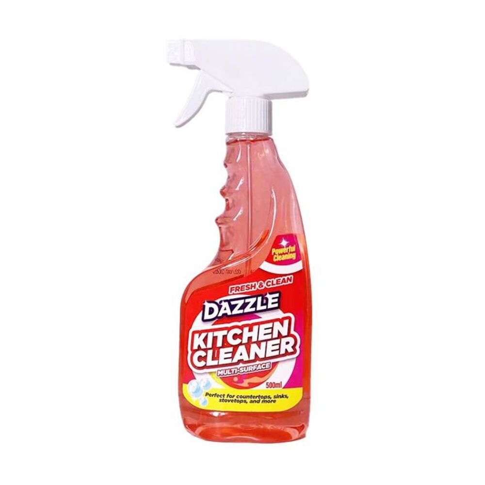 12PK Dazzle Deep Clean Surface Cleaning Spray Bottle Kitchen 500ml