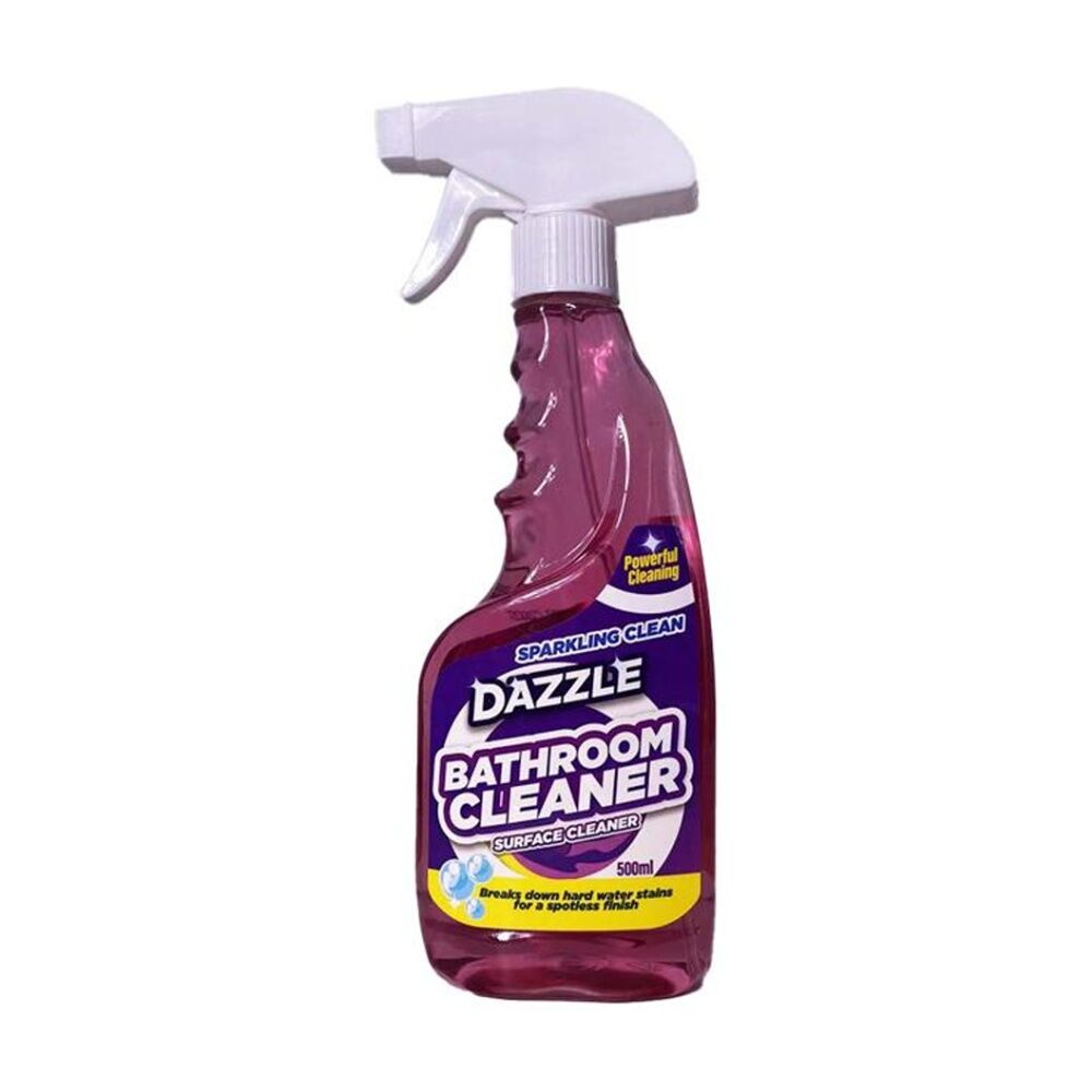 24PK Dazzle Deep Clean Surface Cleaning Spray Bottle Bathroom 500ml